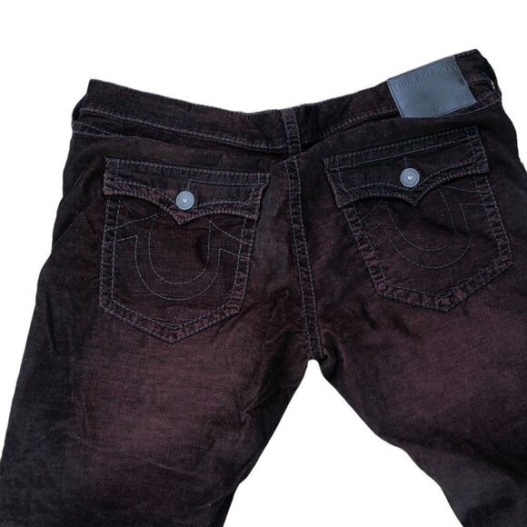 Rare true religion jeans size 42 GENO FLAP T red/Black - Picture 2 of 15